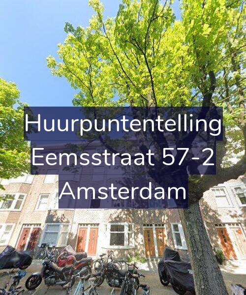 Foto gevel Huurpuntentelling voor Eemsstraat 57-2, Amsterdam