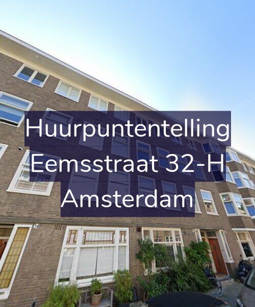 Foto gevel Huurpuntentelling voor Eemsstraat 32-H, Amsterdam