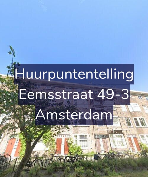 Foto gevel Huurpuntentelling voor Eemsstraat 49-3, Amsterdam