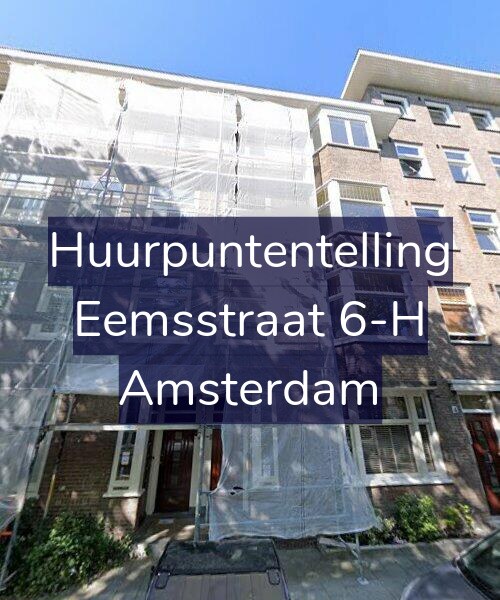 Foto gevel Huurpuntentelling voor Eemsstraat 6-H, Amsterdam