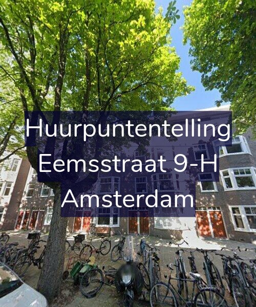 Foto gevel Huurpuntentelling voor Eemsstraat 9-H, Amsterdam
