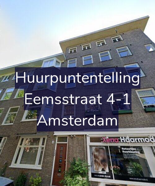 Foto gevel Huurpuntentelling voor Eemsstraat 4-1, Amsterdam