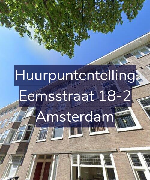 Foto gevel Huurpuntentelling voor Eemsstraat 18-2, Amsterdam