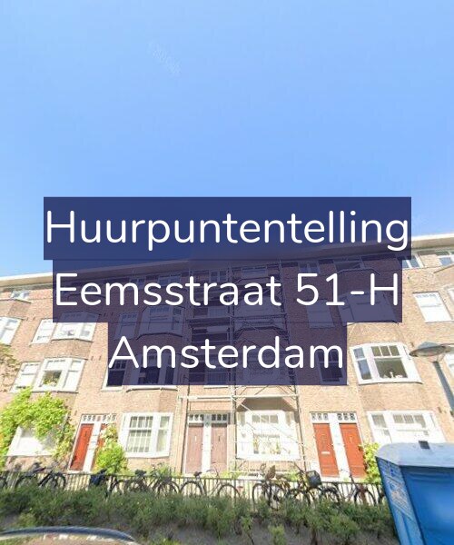 Foto gevel Huurpuntentelling voor Eemsstraat 51-H, Amsterdam