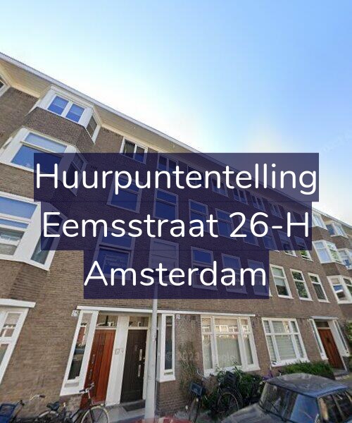 Foto gevel Huurpuntentelling voor Eemsstraat 26-H, Amsterdam