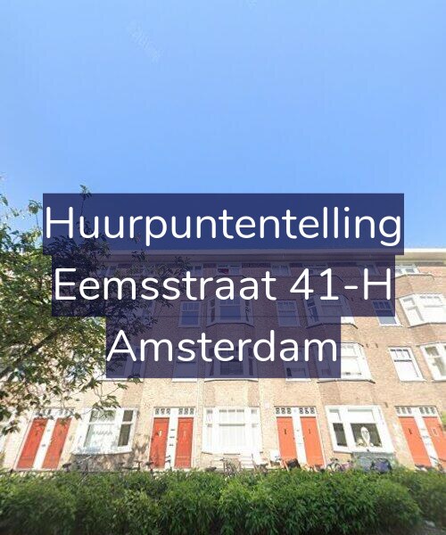 Foto gevel Huurpuntentelling voor Eemsstraat 41-H, Amsterdam