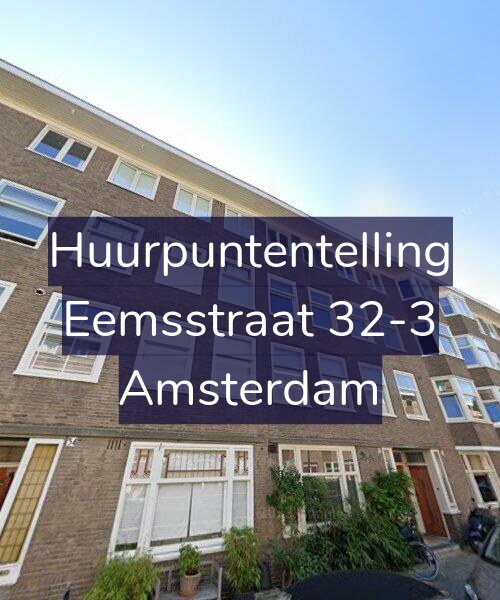 Foto gevel Huurpuntentelling voor Eemsstraat 32-3, Amsterdam