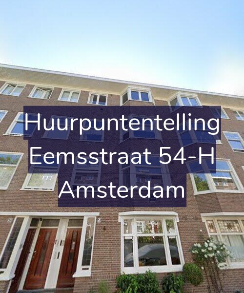 Foto gevel Huurpuntentelling voor Eemsstraat 54-H, Amsterdam