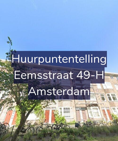 Foto gevel Huurpuntentelling voor Eemsstraat 49-H, Amsterdam
