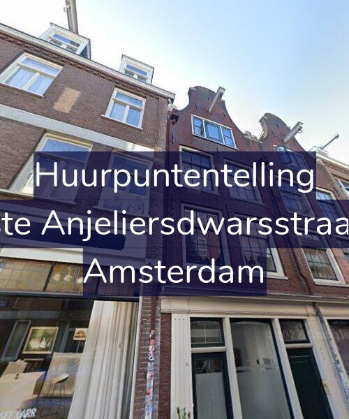 Foto gevel Huurpuntentelling voor Eerste Anjeliersdwarsstraat 34, Amsterdam
