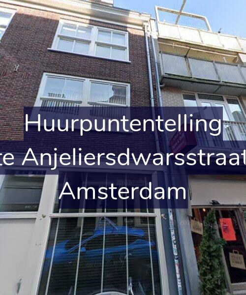 Foto gevel Huurpuntentelling voor Eerste Anjeliersdwarsstraat 7-H, Amsterdam