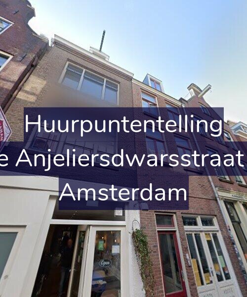 Foto gevel Huurpuntentelling voor Eerste Anjeliersdwarsstraat 16-B, Amsterdam
