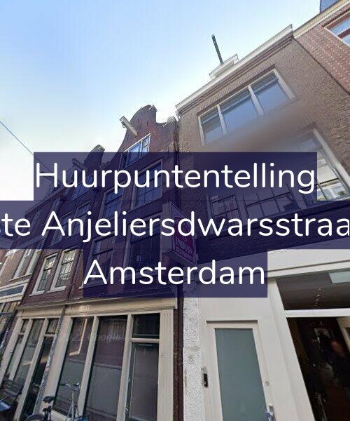 Foto gevel Huurpuntentelling voor Eerste Anjeliersdwarsstraat 26, Amsterdam