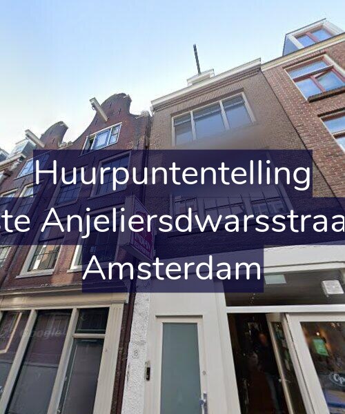 Foto gevel Huurpuntentelling voor Eerste Anjeliersdwarsstraat 28, Amsterdam