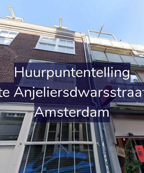 Foto gevel Huurpuntentelling voor Eerste Anjeliersdwarsstraat 7-1, Amsterdam