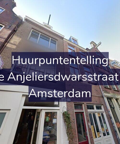 Foto gevel Huurpuntentelling voor Eerste Anjeliersdwarsstraat 16-C, Amsterdam