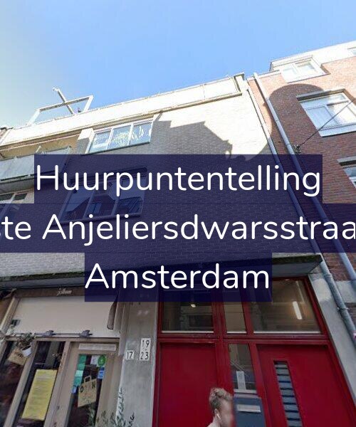 Foto gevel Huurpuntentelling voor Eerste Anjeliersdwarsstraat 19, Amsterdam