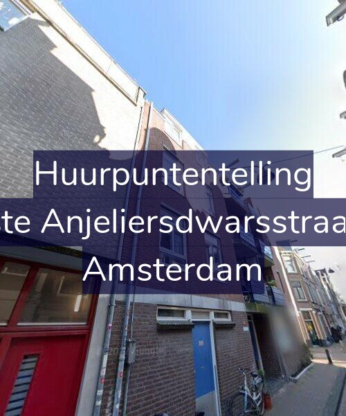Foto gevel Huurpuntentelling voor Eerste Anjeliersdwarsstraat 27, Amsterdam