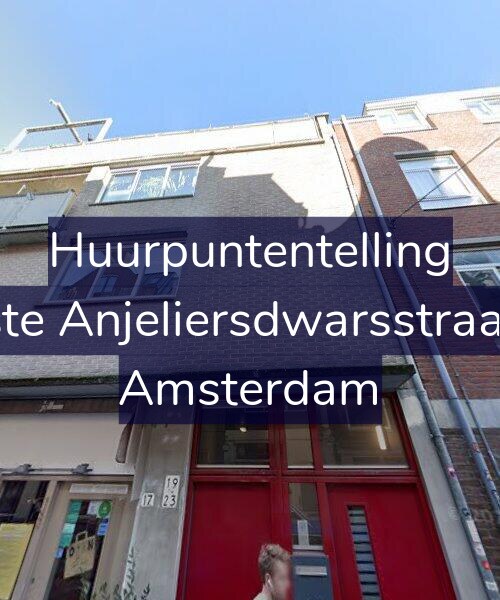Foto gevel Huurpuntentelling voor Eerste Anjeliersdwarsstraat 21, Amsterdam