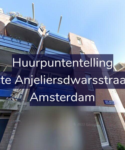 Foto gevel Huurpuntentelling voor Eerste Anjeliersdwarsstraat 35, Amsterdam