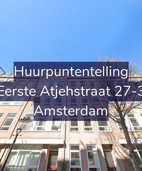 Foto gevel Huurpuntentelling voor Eerste Atjehstraat 27-3, Amsterdam