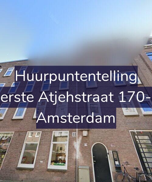 Foto gevel Huurpuntentelling voor Eerste Atjehstraat 170-1, Amsterdam