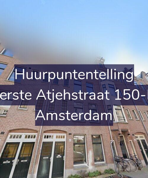 Foto gevel Huurpuntentelling voor Eerste Atjehstraat 150-D, Amsterdam