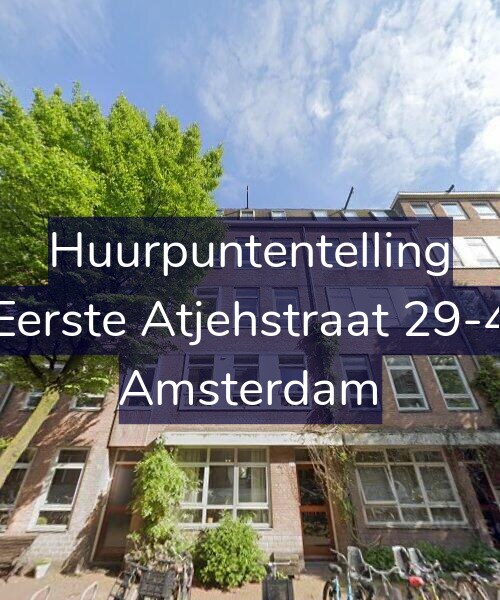 Foto gevel Huurpuntentelling voor Eerste Atjehstraat 29-4, Amsterdam