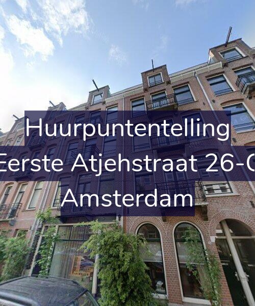 Foto gevel Huurpuntentelling voor Eerste Atjehstraat 26-C, Amsterdam
