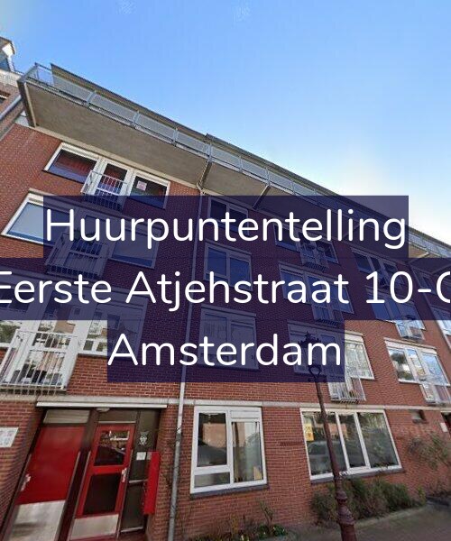 Foto gevel Huurpuntentelling voor Eerste Atjehstraat 10-C, Amsterdam
