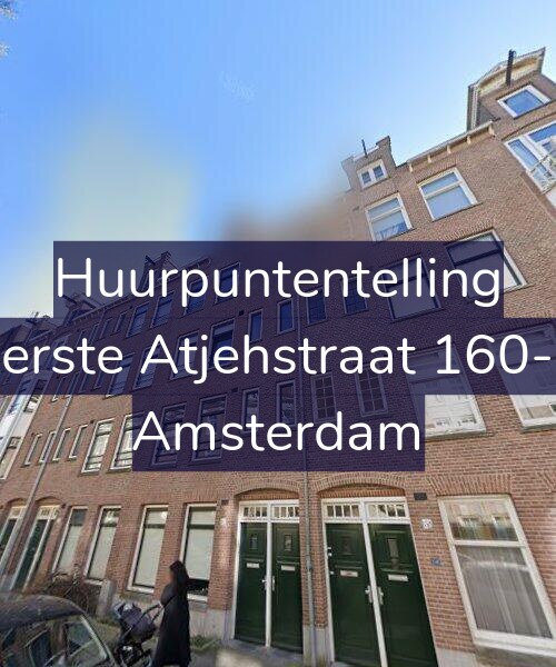 Foto gevel Huurpuntentelling voor Eerste Atjehstraat 160-2, Amsterdam