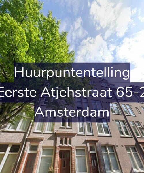 Foto gevel Huurpuntentelling voor Eerste Atjehstraat 65-2, Amsterdam