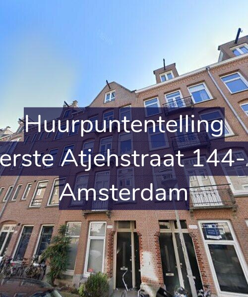 Foto gevel Huurpuntentelling voor Eerste Atjehstraat 144-A, Amsterdam