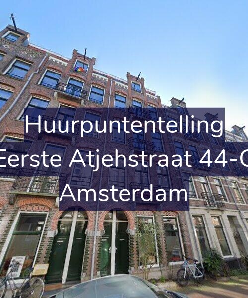 Foto gevel Huurpuntentelling voor Eerste Atjehstraat 44-C, Amsterdam