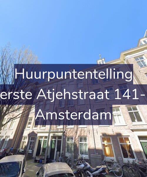 Foto gevel Huurpuntentelling voor Eerste Atjehstraat 141-B, Amsterdam