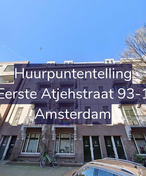 Foto gevel Huurpuntentelling voor Eerste Atjehstraat 93-1, Amsterdam