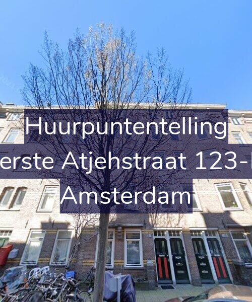 Foto gevel Huurpuntentelling voor Eerste Atjehstraat 123-H, Amsterdam