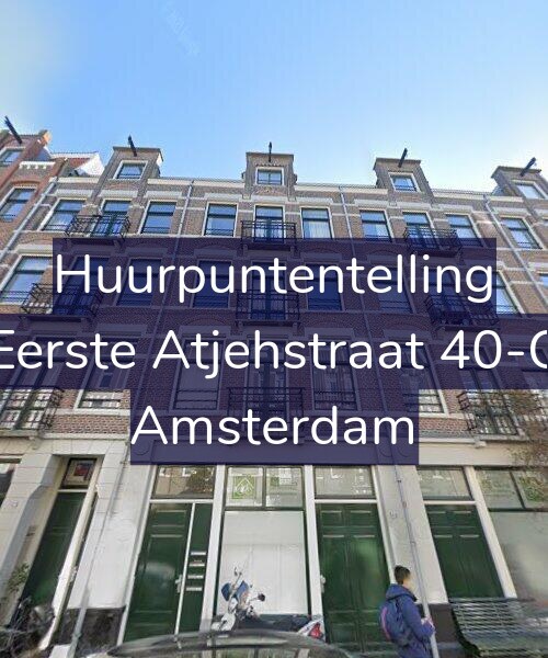 Foto gevel Huurpuntentelling voor Eerste Atjehstraat 40-C, Amsterdam