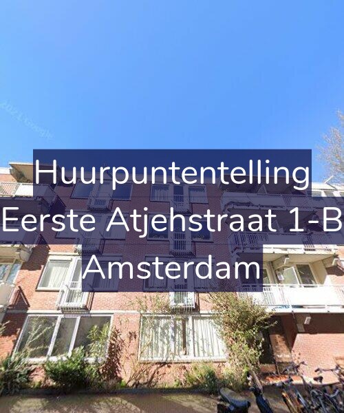 Foto gevel Huurpuntentelling voor Eerste Atjehstraat 1-B, Amsterdam