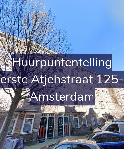 Foto gevel Huurpuntentelling voor Eerste Atjehstraat 125-2, Amsterdam