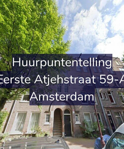 Foto gevel Huurpuntentelling voor Eerste Atjehstraat 59-A, Amsterdam