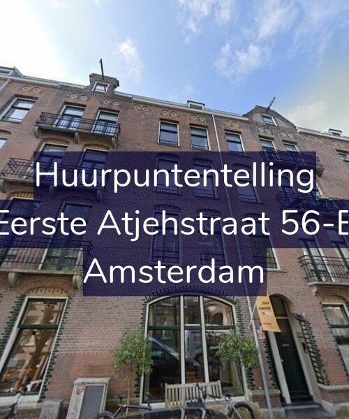 Foto gevel Huurpuntentelling voor Eerste Atjehstraat 56-B, Amsterdam