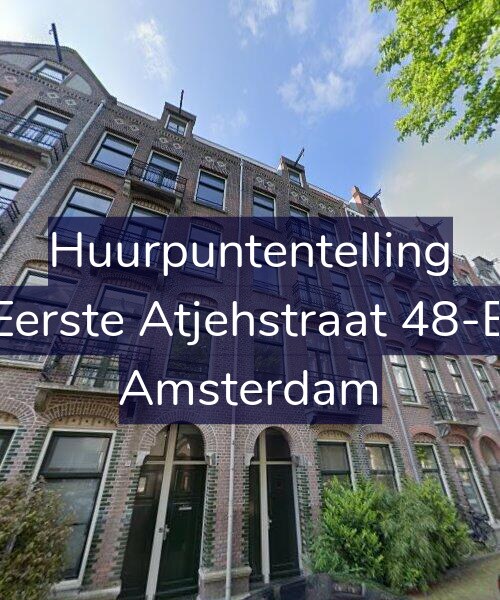 Foto gevel Huurpuntentelling voor Eerste Atjehstraat 48-B, Amsterdam