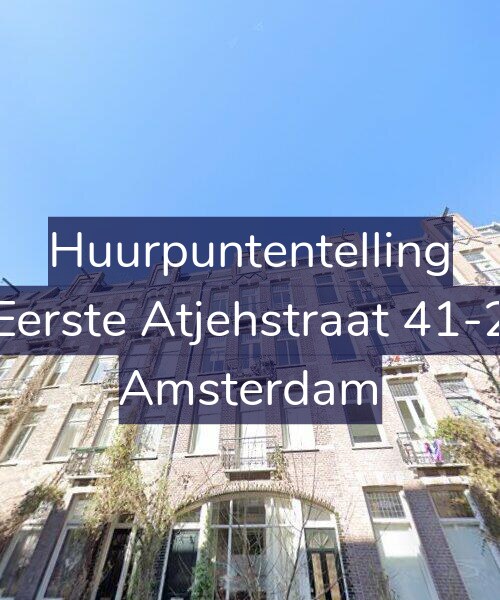 Foto gevel Huurpuntentelling voor Eerste Atjehstraat 41-2, Amsterdam