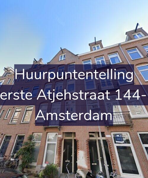 Foto gevel Huurpuntentelling voor Eerste Atjehstraat 144-C, Amsterdam