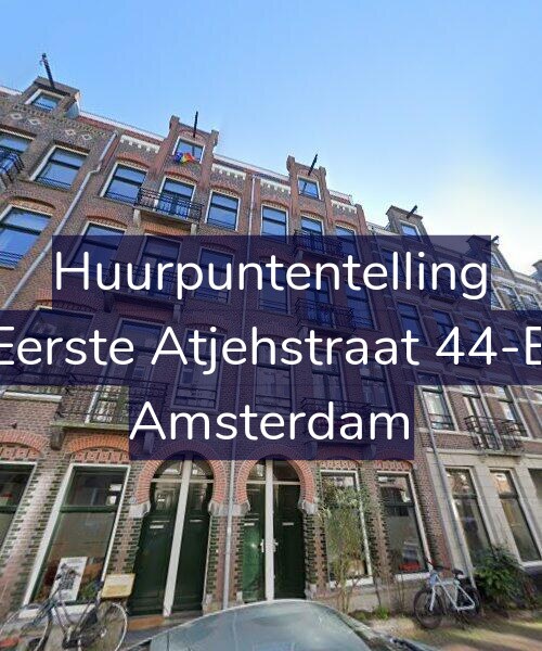 Foto gevel Huurpuntentelling voor Eerste Atjehstraat 44-B, Amsterdam