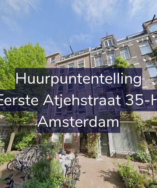 Foto gevel Huurpuntentelling voor Eerste Atjehstraat 35-H, Amsterdam