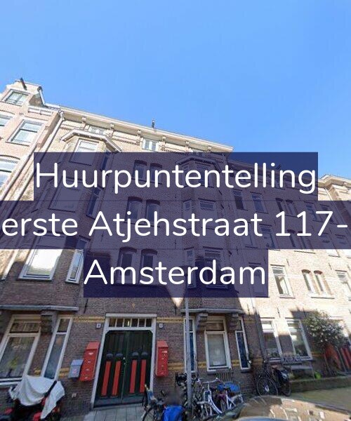 Foto gevel Huurpuntentelling voor Eerste Atjehstraat 117-2, Amsterdam