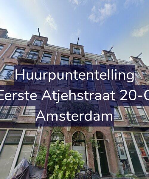 Foto gevel Huurpuntentelling voor Eerste Atjehstraat 20-C, Amsterdam
