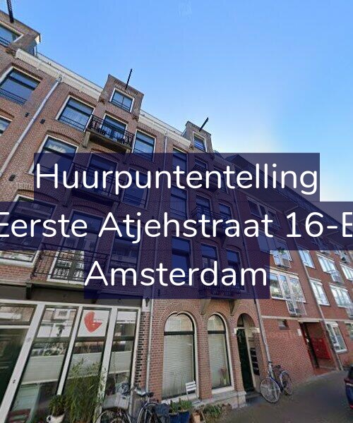 Foto gevel Huurpuntentelling voor Eerste Atjehstraat 16-B, Amsterdam